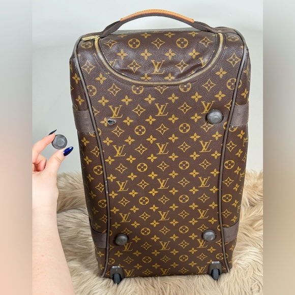 Authentic Louis Vuitton Monogram Rolling Duffle Bag - Picture 6 of 16
